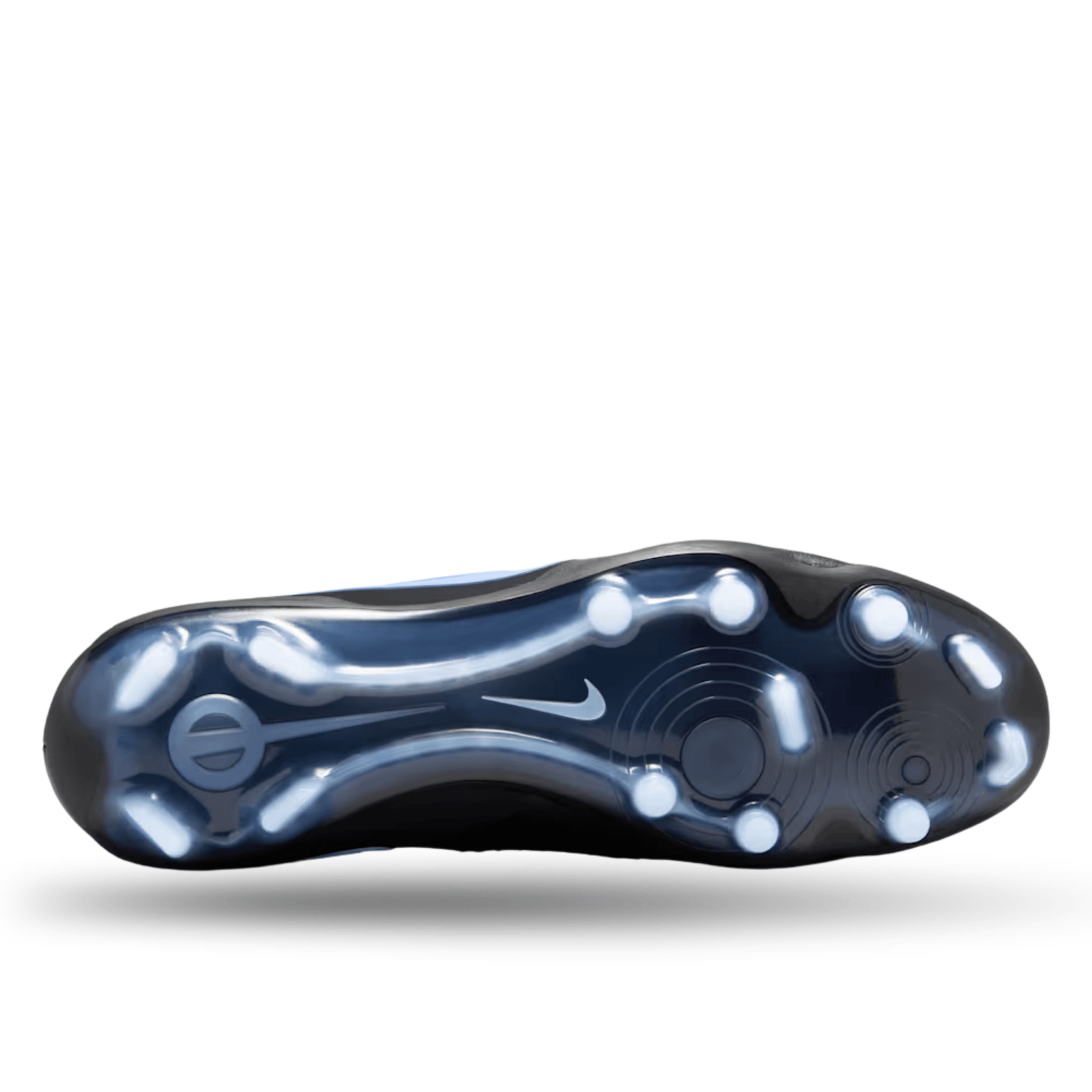 Nike Tiempo Legend 10 Elite Firm Ground Soccer Cleats (Ice Blue/Black) | SoccerWearhouse
