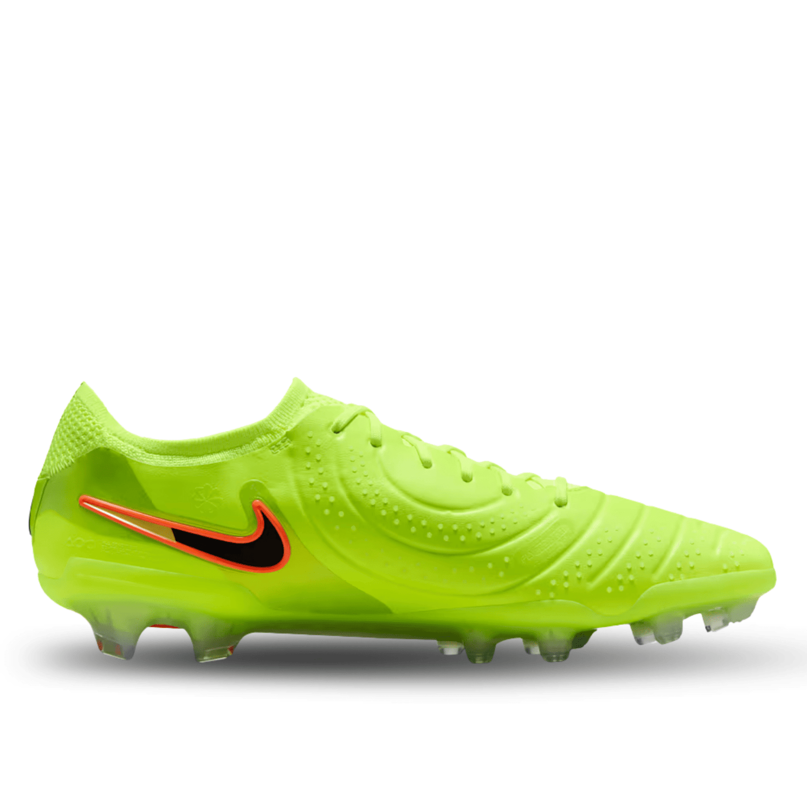 Nike Tiempo Legend 10 Elite Firm Ground Soccer Cleats (Volt/Black) | SoccerWearhouse