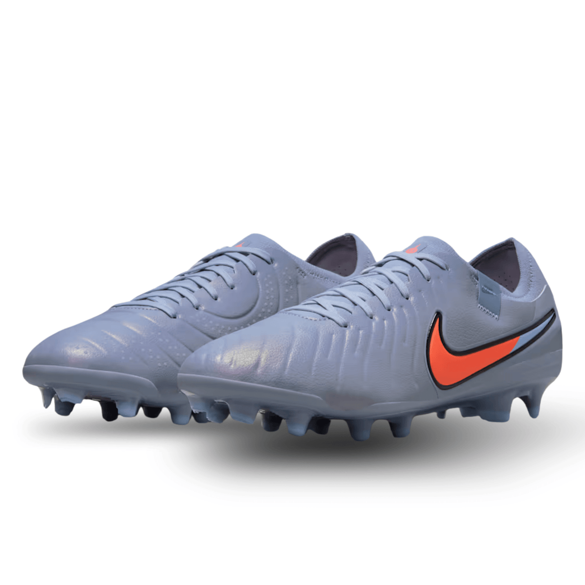 Nike Tiempo Legend 10 Pro Firm Ground Soccer Cleats (Blue Eclipse/Black) | SoccerWearhouse