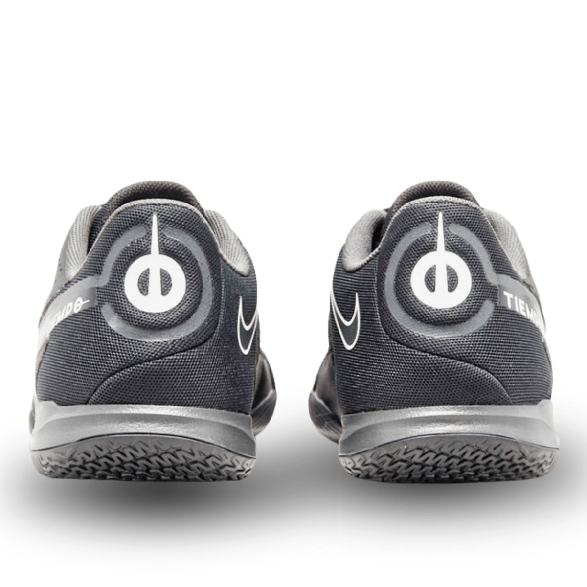 Nike Tiempo Legend 9 Academy Indoor Soccer Shoes (Black/Dark Smoke Grey) | SoccerWearhouse