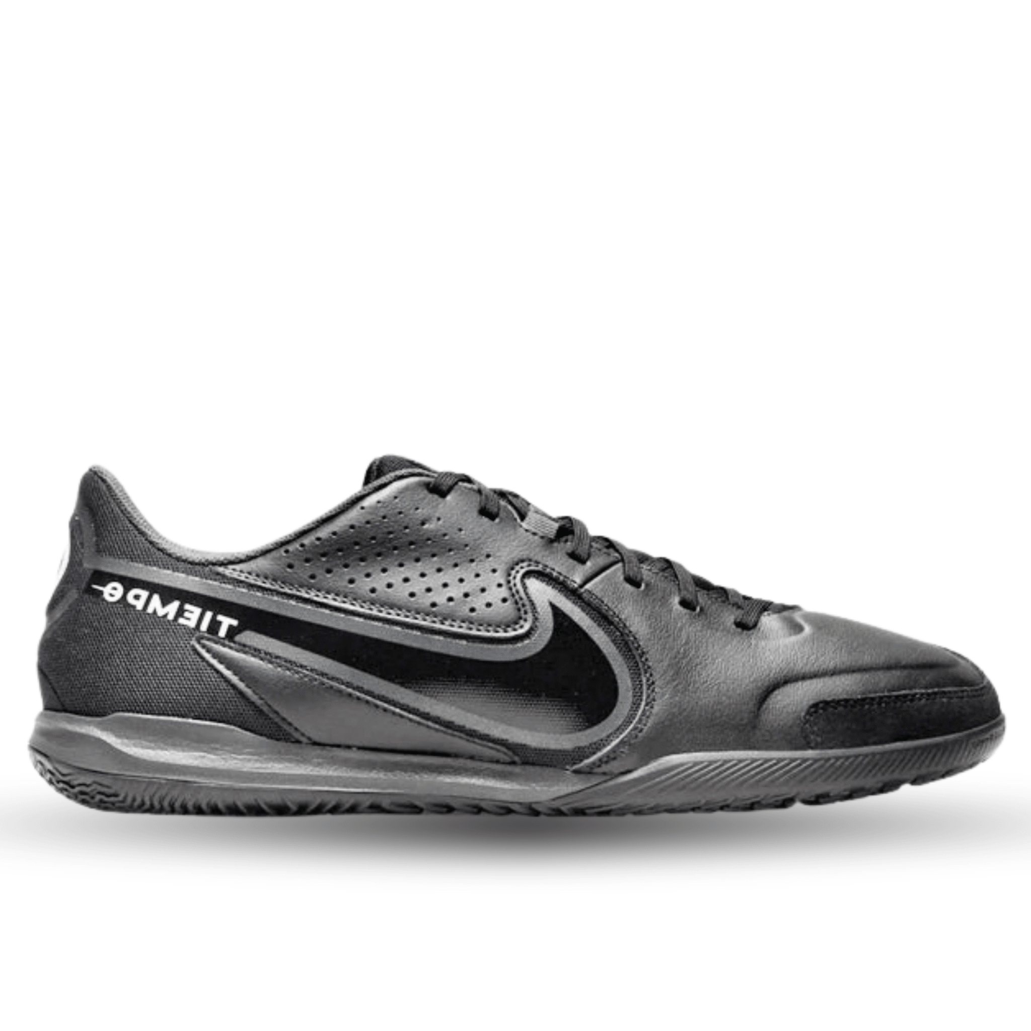 Nike Tiempo Legend 9 Academy Indoor Soccer Shoes (Black/Dark Smoke Gre