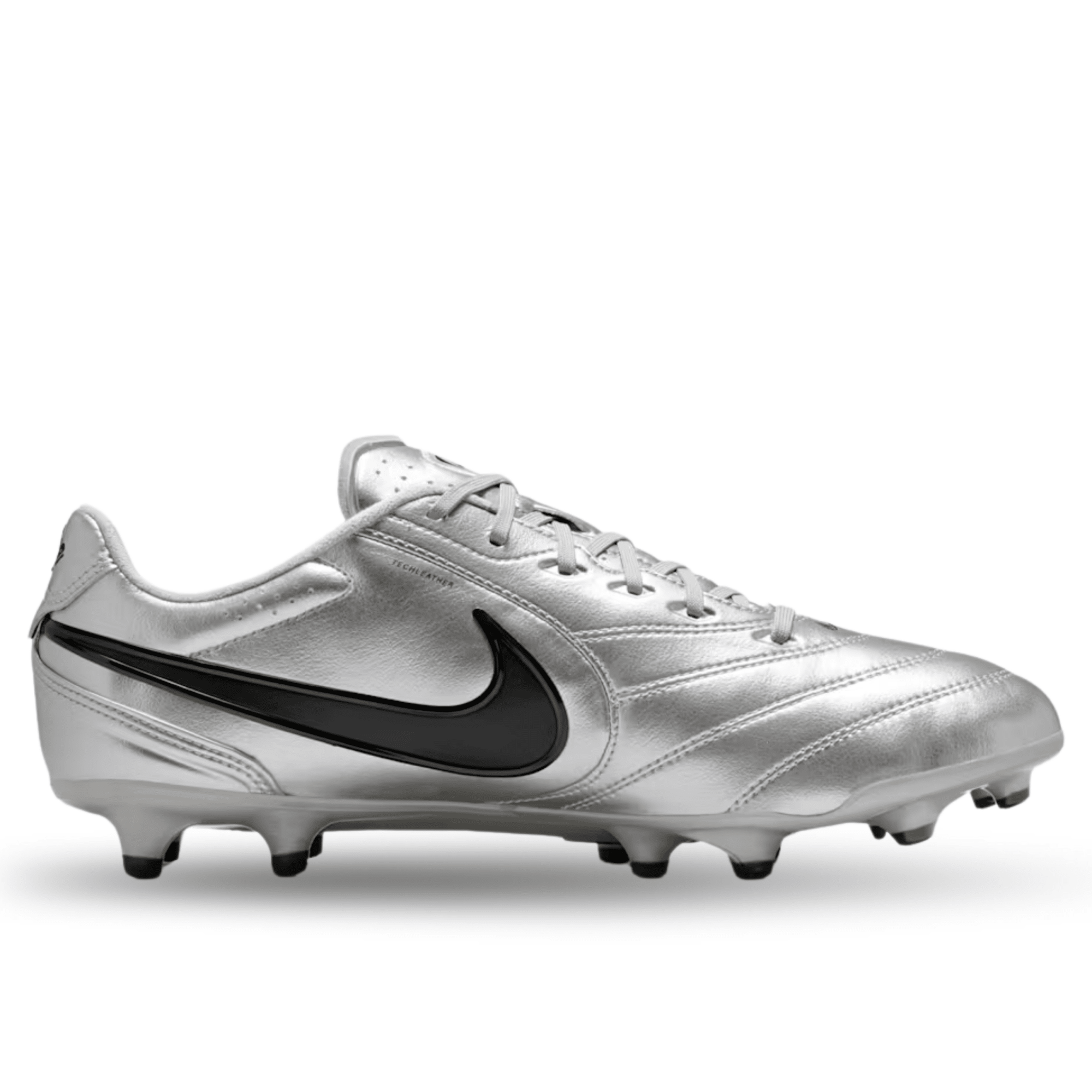 Nike Tiempo Ligera Pro FG Football Boots (Metallic Silver/Black)