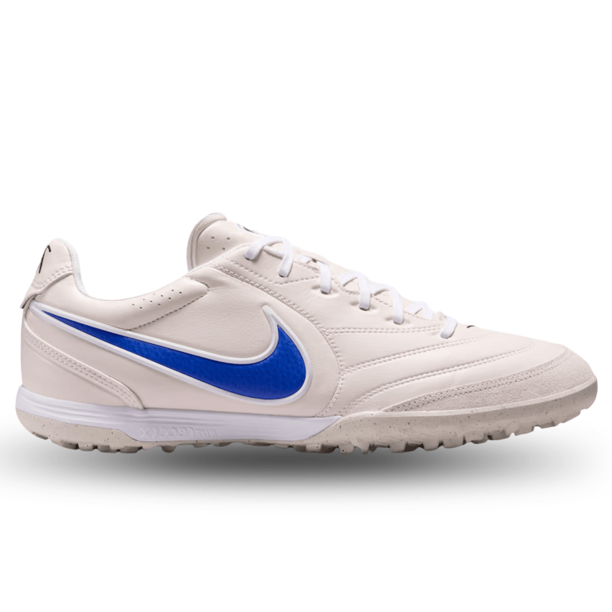 Nike Tiempo Ligera Pro Turf Soccer Shoes (Chalk/Racer Blue/White) | SoccerWearhouse
