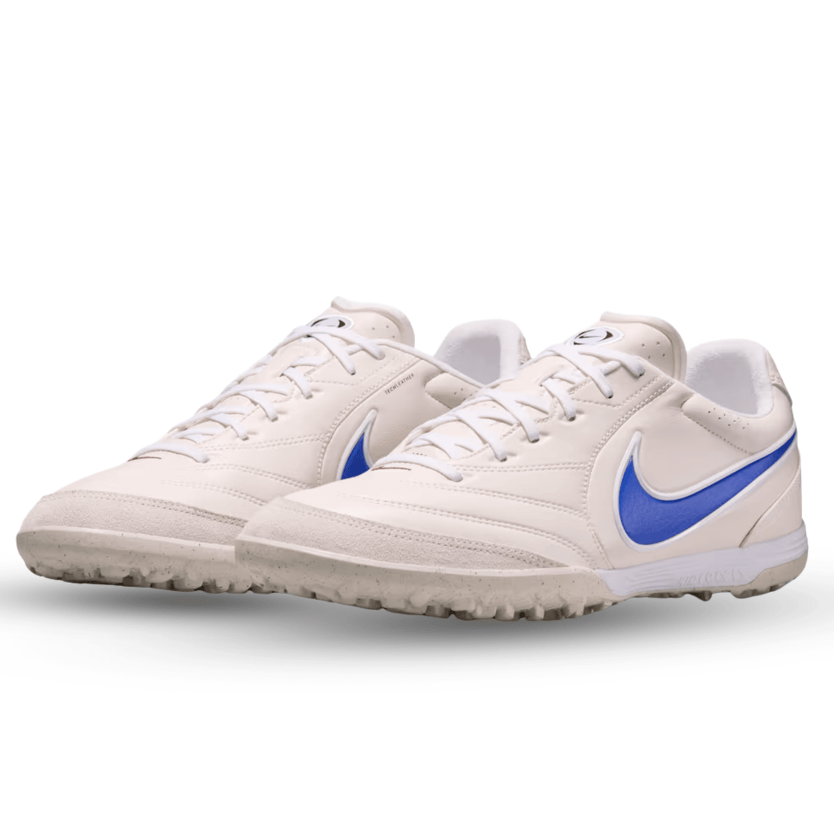 Nike Tiempo Ligera Pro Turf Soccer Shoes (Chalk/Racer Blue/White) | SoccerWearhouse