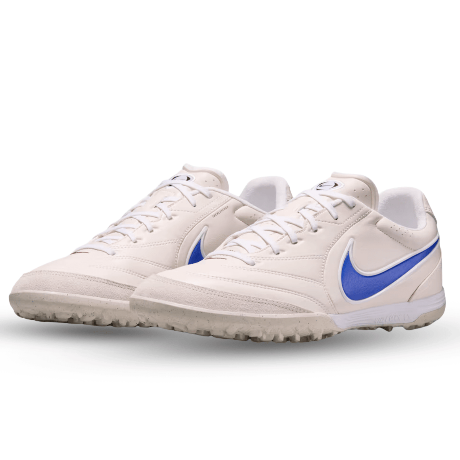 Nike Tiempo Ligera Pro Turf Soccer Shoes (Chalk/Racer Blue/White) | SoccerWearhouse