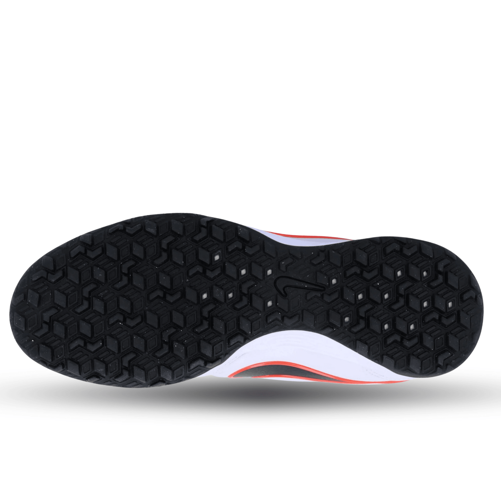Nike Tiempo Ligera Pro Turf Soccer Shoes (White/Black/Bright Crimson) | SoccerWearhouse