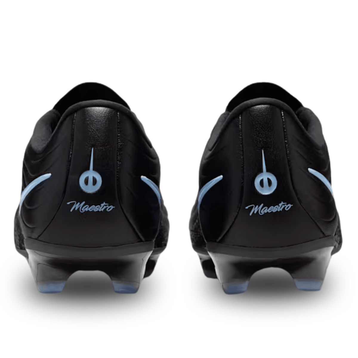 Nike Tiempo Maestro Academy FG/MG Soccer Cleats (Black/Ice Blue) | SoccerWearhouse