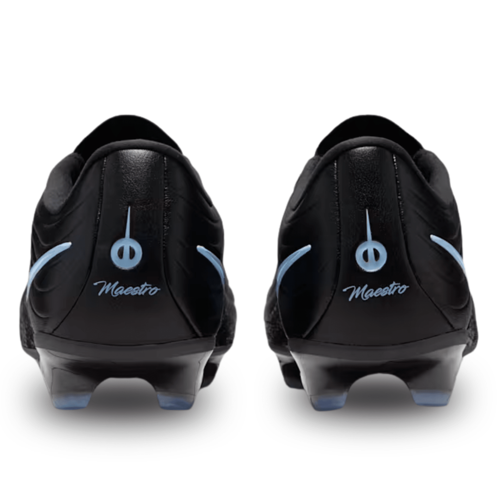 Nike Tiempo Maestro Academy FG/MG Soccer Cleats (Black/Ice Blue) | SoccerWearhouse
