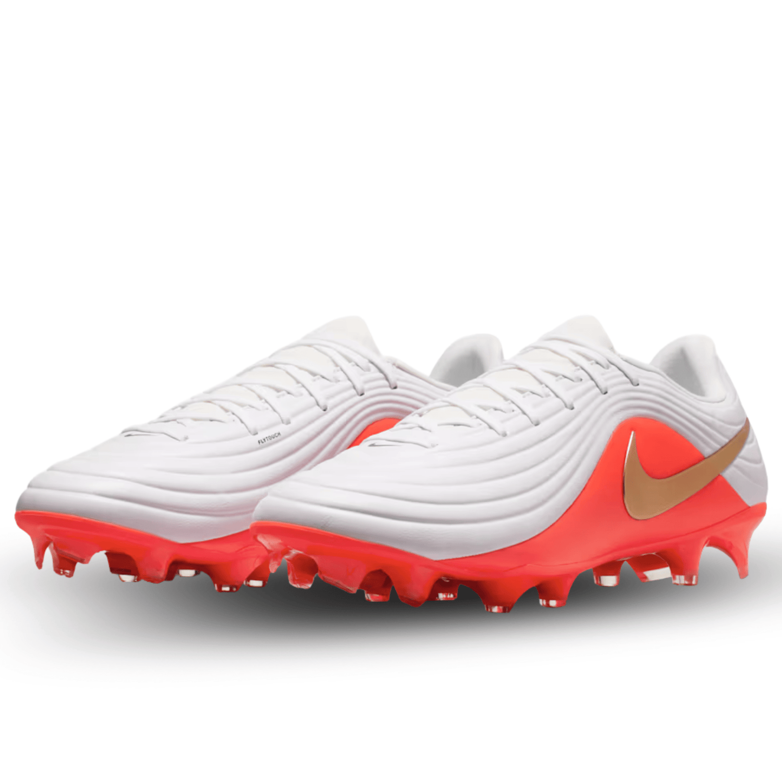Nike Tiempo Maestro Academy FG/MG Soccer Cleats (White/Blur/Bright Crimson) | SoccerWearhouse