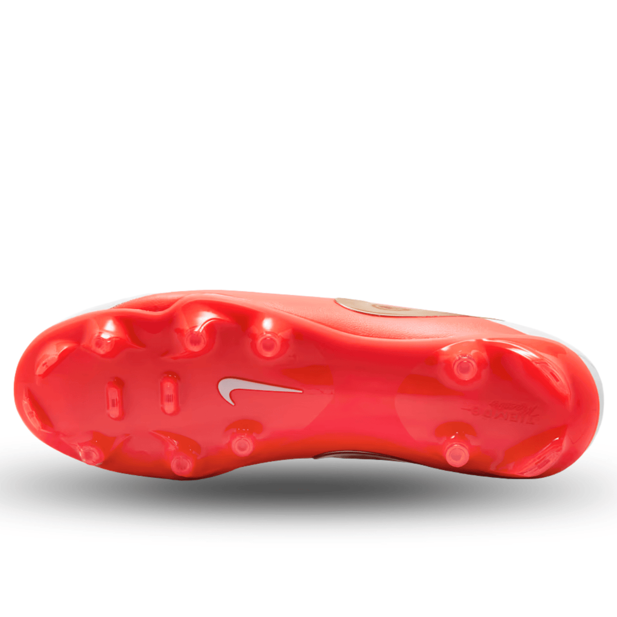 Nike Tiempo Maestro Academy FG/MG Soccer Cleats (White/Blur/Bright Crimson) | SoccerWearhouse