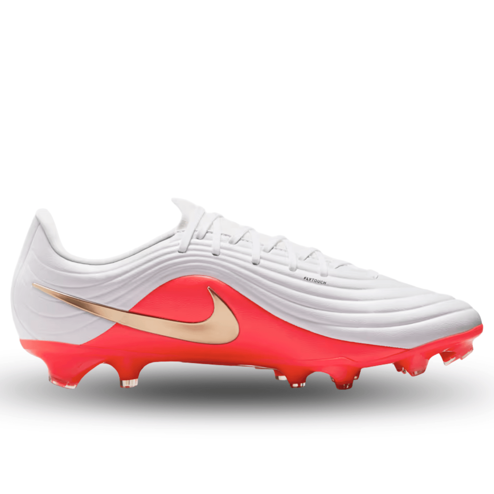 Nike Tiempo Maestro Academy FG/MG Soccer Cleats (White/Blur/Bright Crimson) | SoccerWearhouse