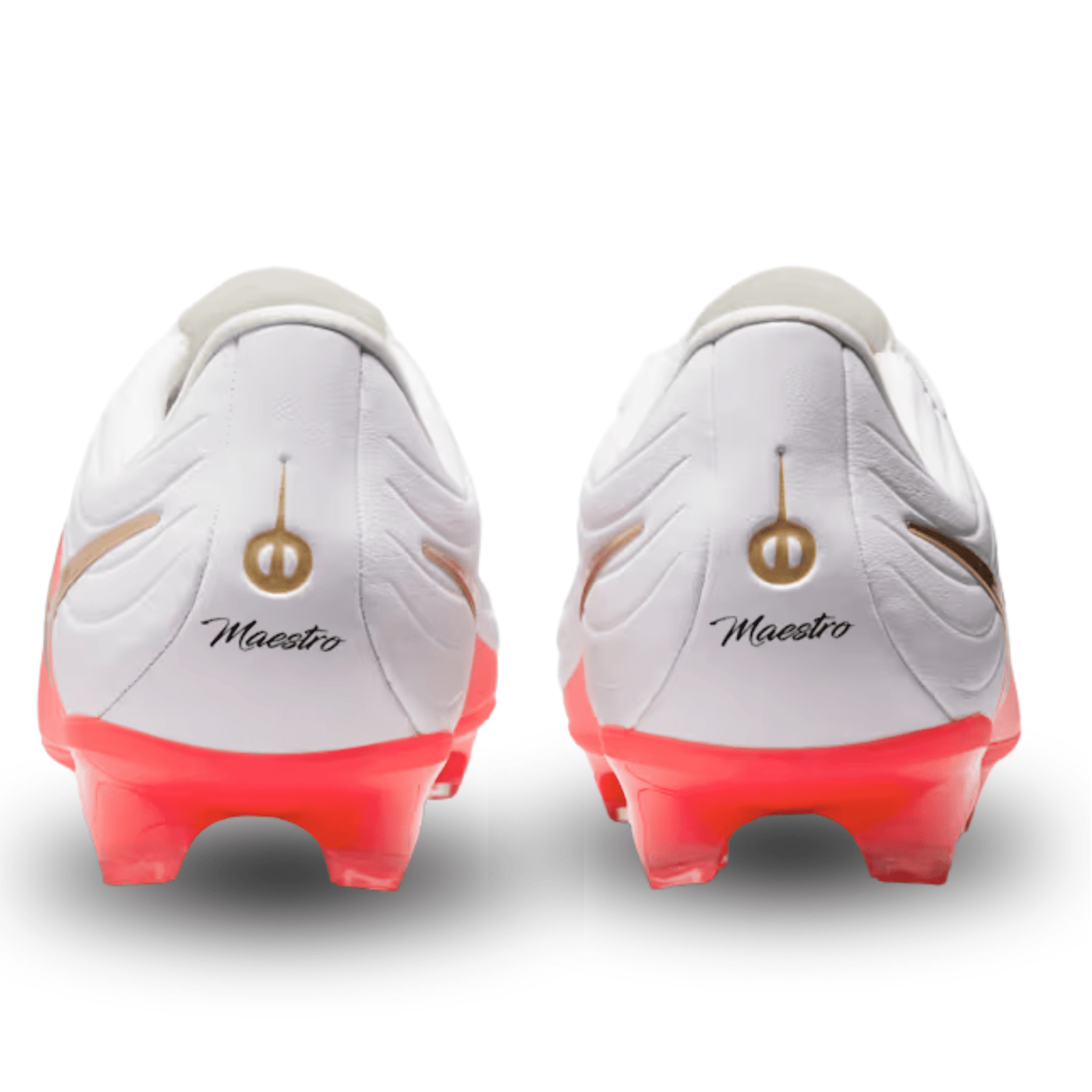 Nike Tiempo Maestro Academy FG/MG Soccer Cleats (White/Blur/Bright Crimson) | SoccerWearhouse