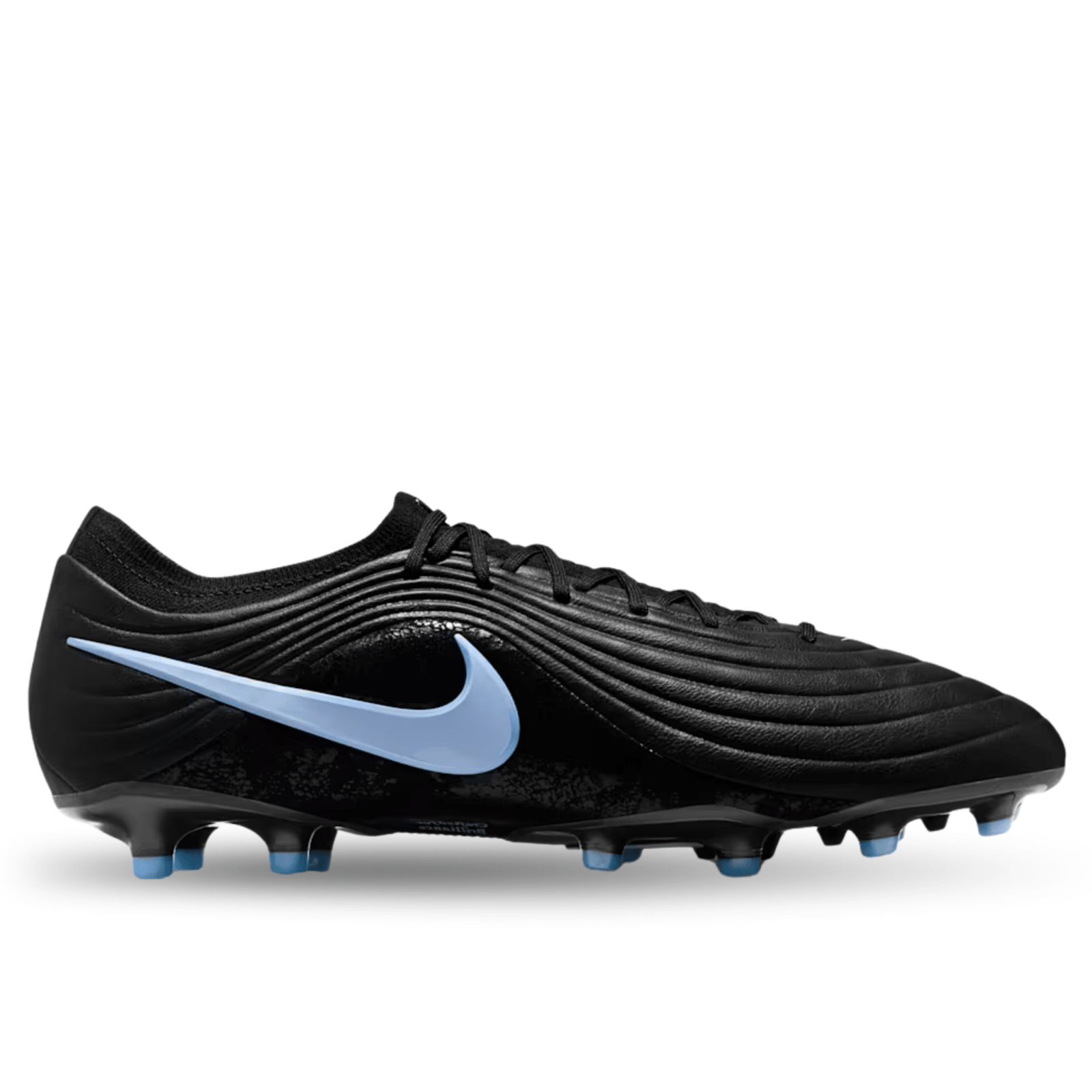 Nike Tiempo Maestro Elite AG - Pro Soccer Cleats – Black/Ice Blue | SoccerWearhouse