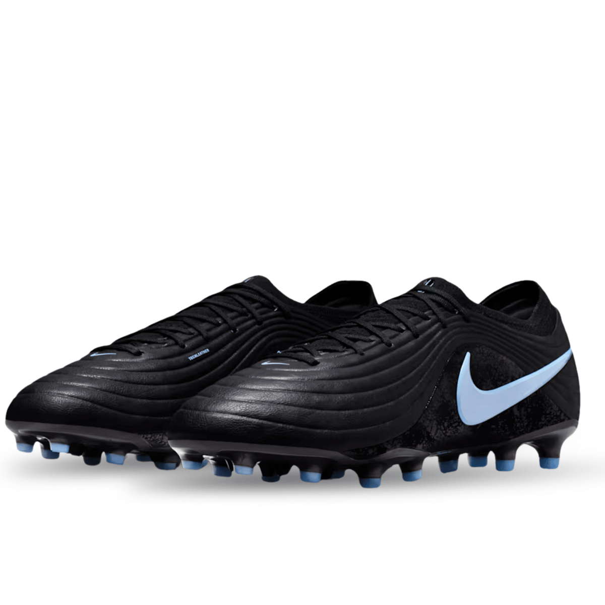Nike Tiempo Maestro Elite AG - Pro Soccer Cleats – Black/Ice Blue | SoccerWearhouse