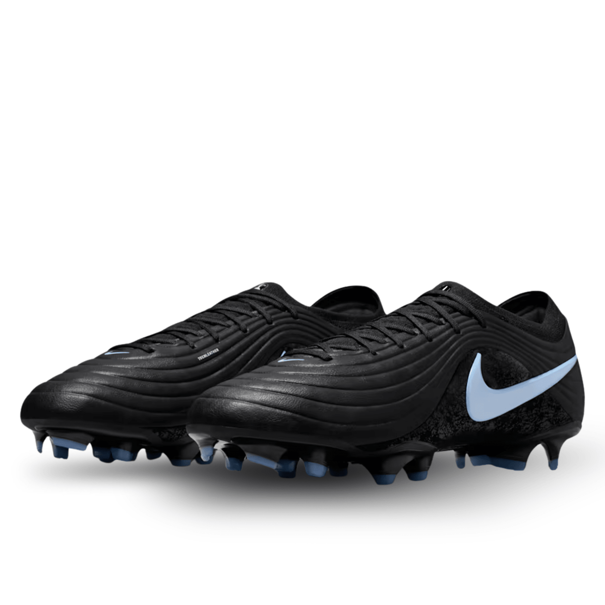 Nike Tiempo Maestro Elite FG Soccer Cleats (Black/Ice Blue) | SoccerWearhouse