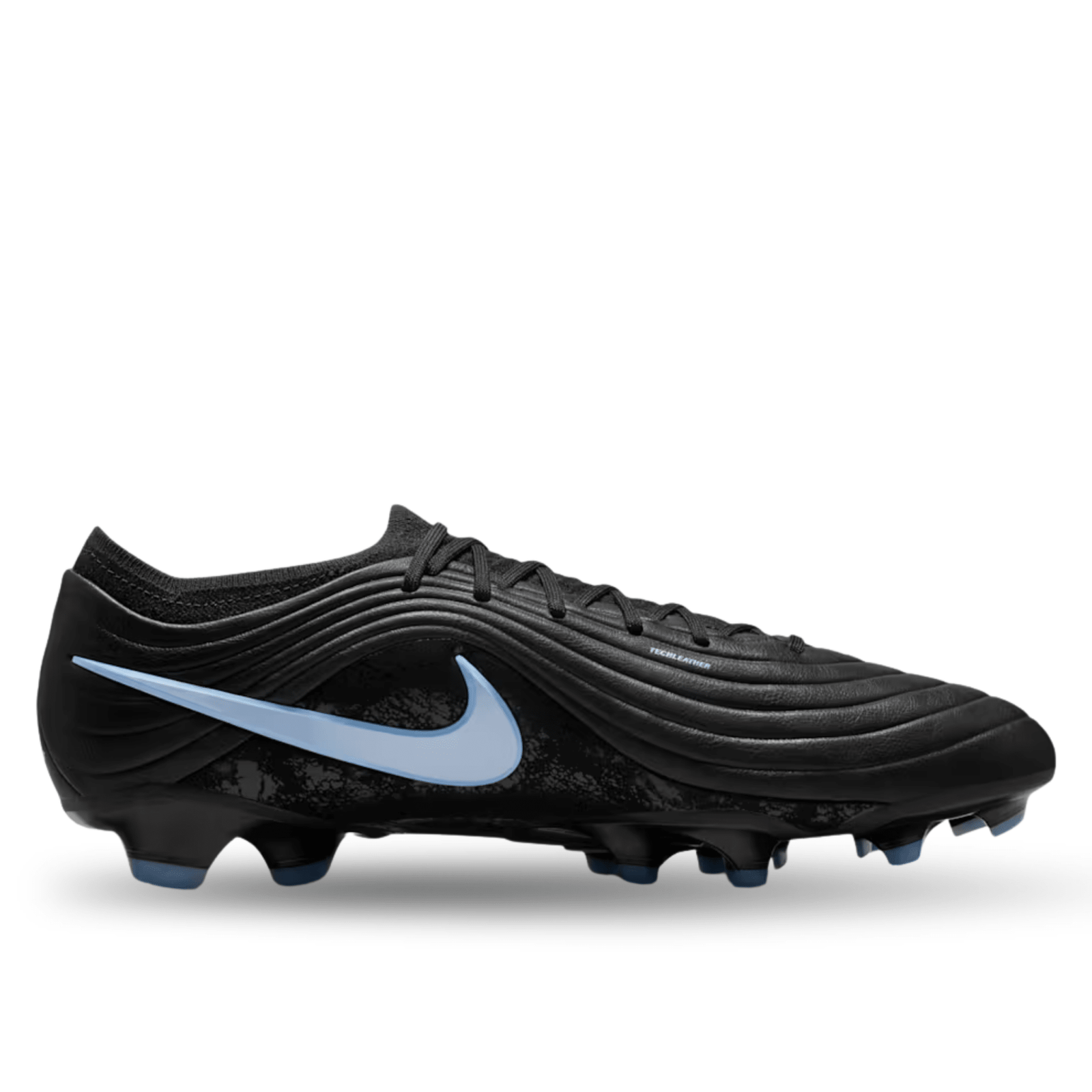 Nike Tiempo Maestro Elite FG Soccer Cleats (Black/Ice Blue) | SoccerWearhouse
