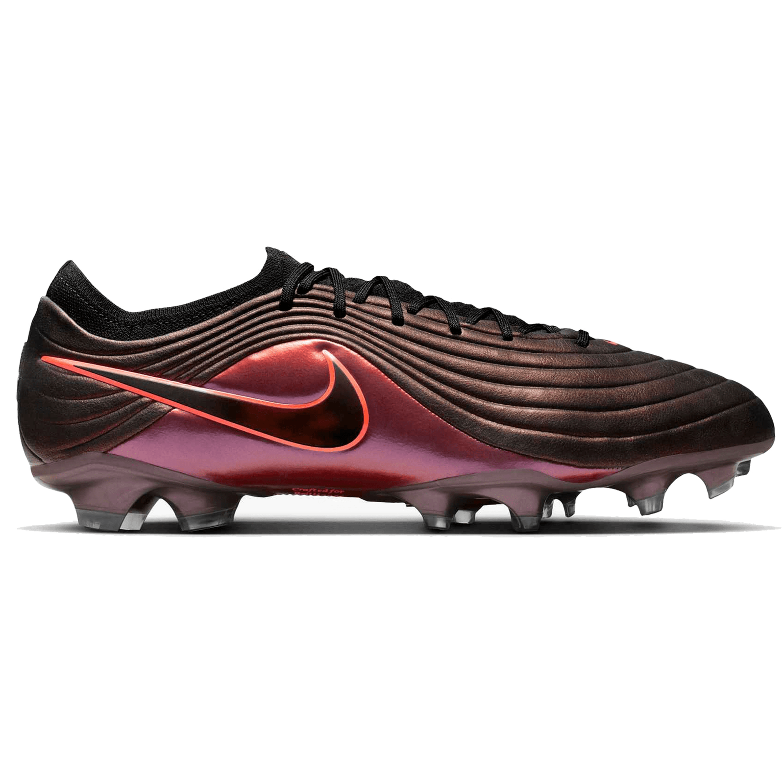 Nike Tiempo Maestro Elite LV8 FG Soccer Cleats (Black/Laser Orange) | SoccerWearhouse