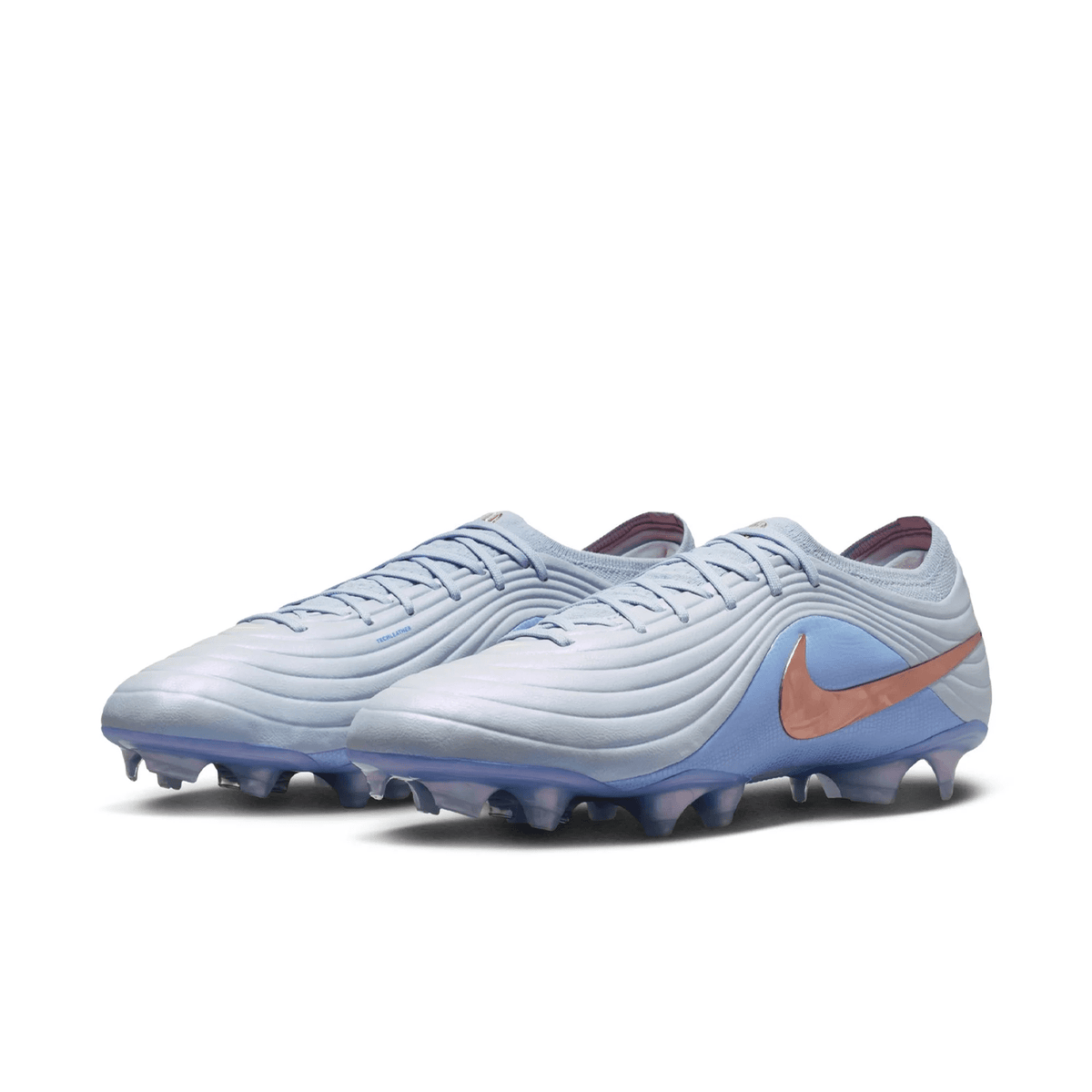Nike Tiempo Maestro Elite LV8 FG Soccer Cleats (Ghost/Crimson Tint/Royal Pulse) | SoccerWearhouse