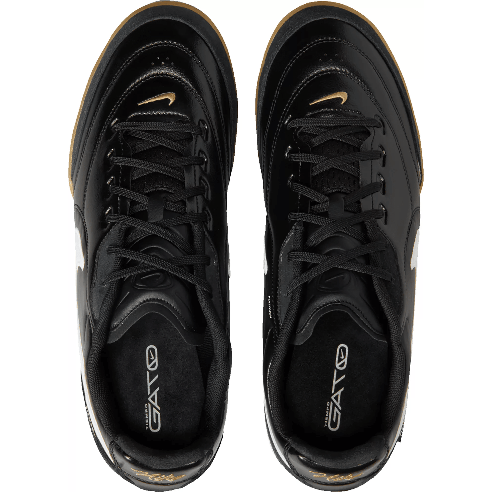 Nike Tiempo Streetgato Indoor Soccer Shoes (Black/White) | SoccerWearhouse