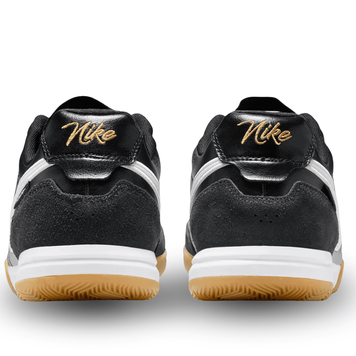 Nike Tiempo Streetgato Indoor Soccer Shoes (Black/White) | SoccerWearhouse