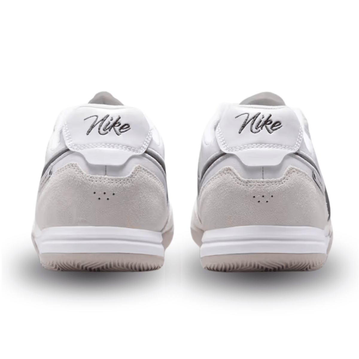 Nike Tiempo Streetgato Indoor Soccer Shoes (White/Gridiron/Moon) | SoccerWearhouse
