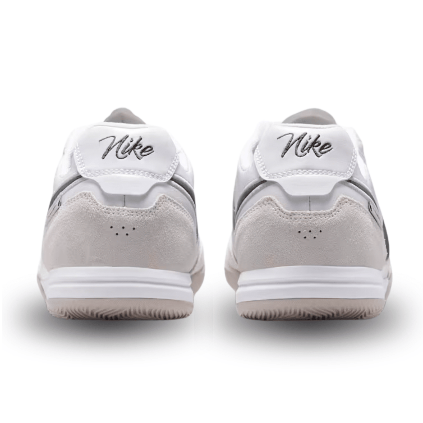 Nike Tiempo Streetgato Indoor Soccer Shoes (White/Gridiron/Moon) | SoccerWearhouse