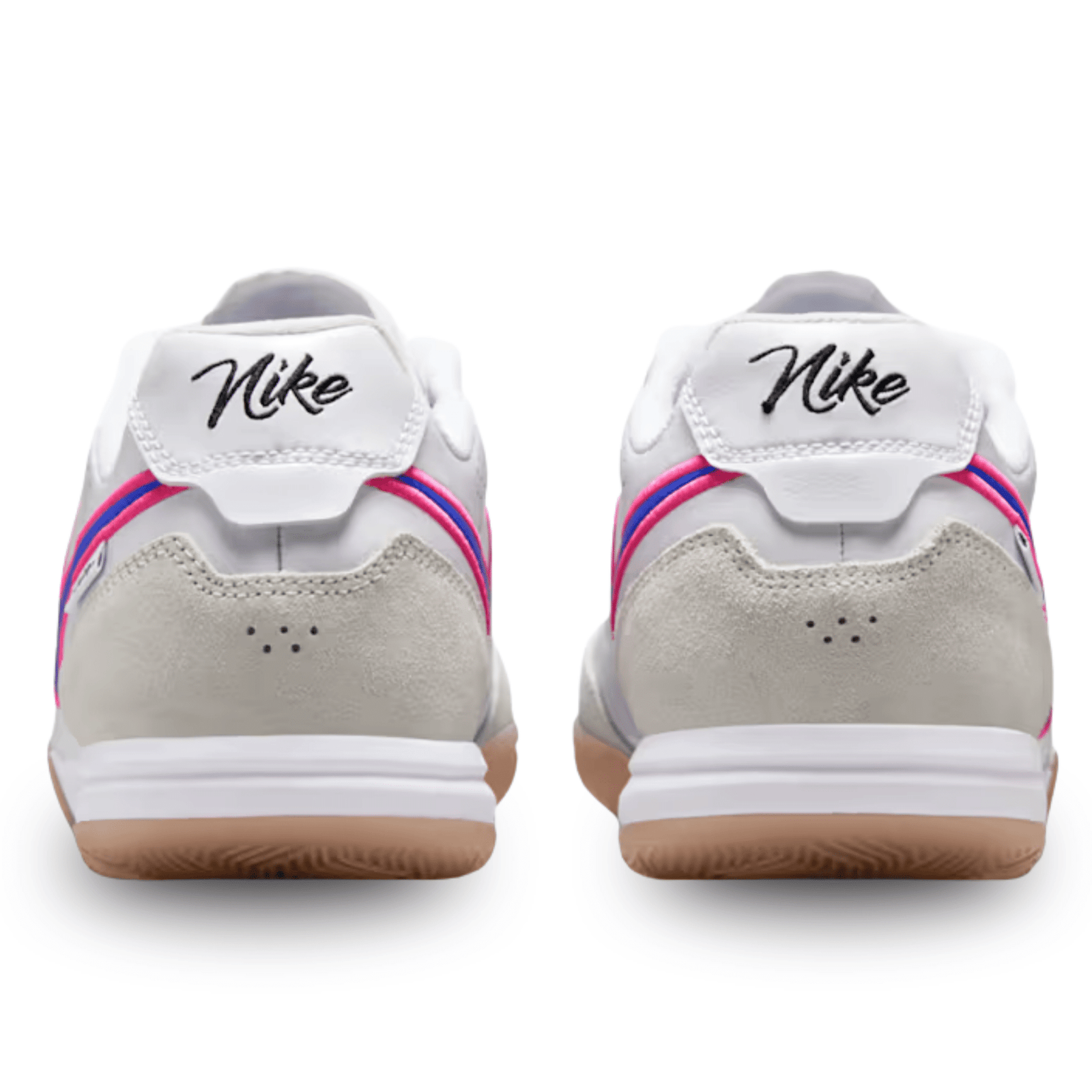 Nike Tiempo Streetgato Indoor Soccer Shoes (White/Racer Blue/Pink Blast) | SoccerWearhouse