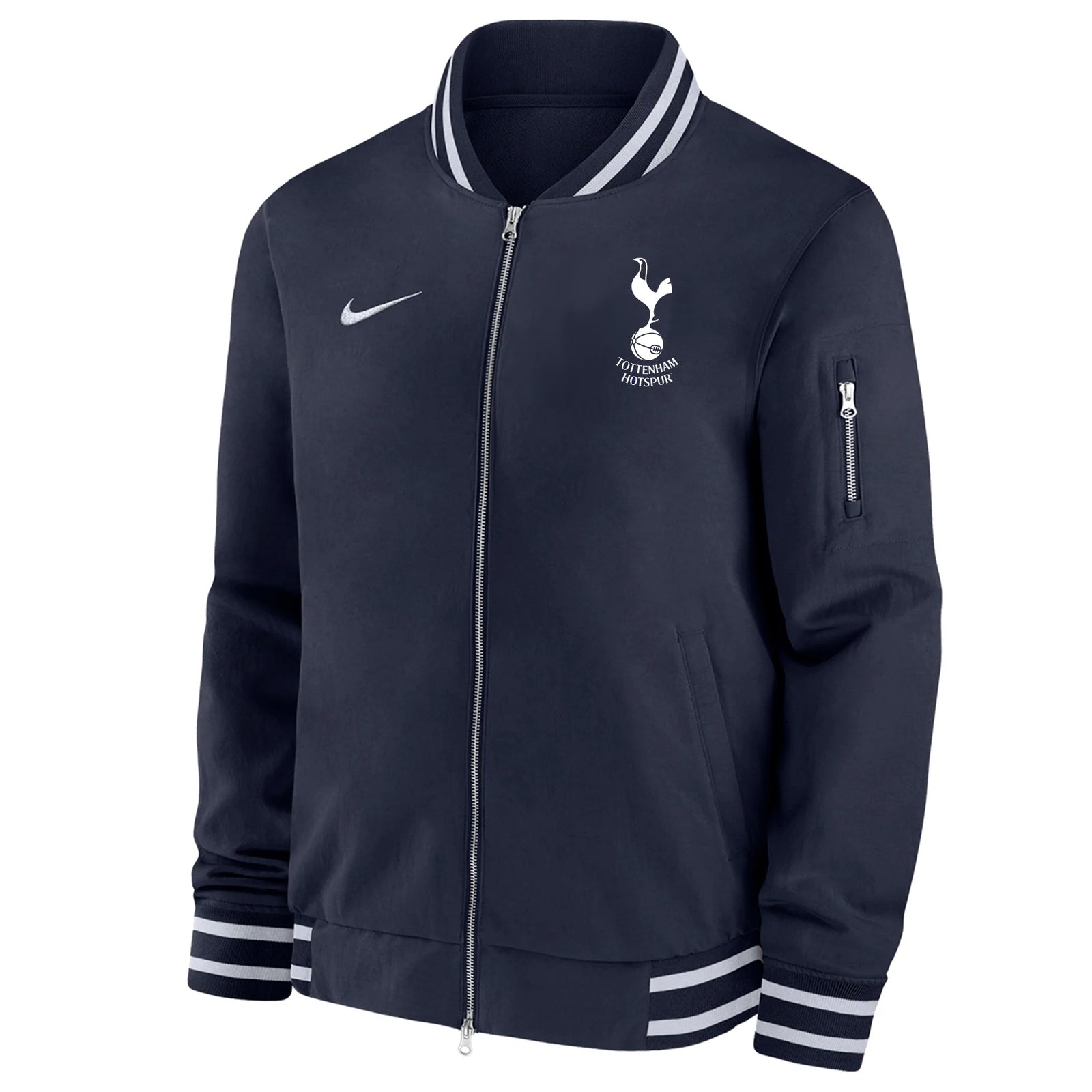 Nike Tottenham Hotspur Bomber Jacket (Navy Blue) | SoccerWearhouse