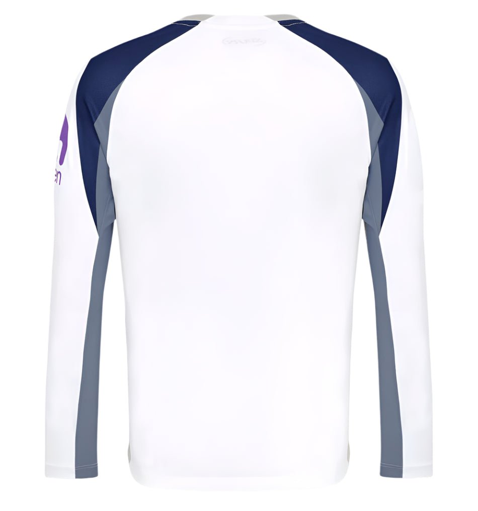 Nike Tottenham Hotspurs Home 25/26 Long Sleeve Jersey (White/Iron/Binary Blue) | SoccerWearhouse