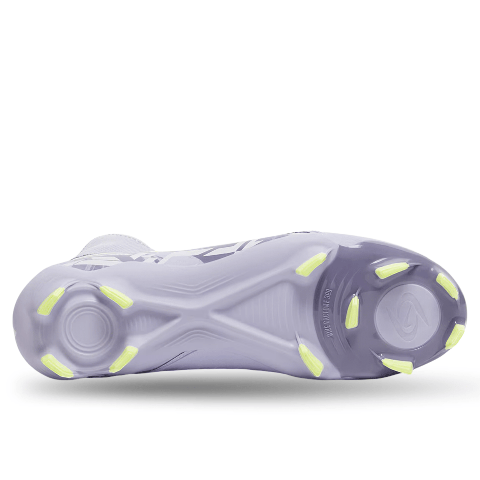 Nike United Phantom Luna II Academy FG/MG Soccer Cleats (Purple Agate/Barely Volt) | SoccerWearhouse