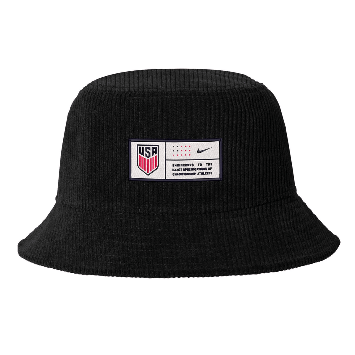 Nike United States Corduroy Bucket Hat (Black) | SoccerWearhouse