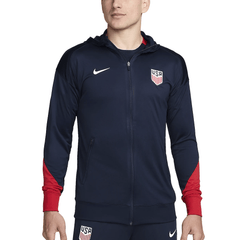 Nike United States Strike Hoodie Track Jacket 24/25 (Obsidian/Sport Re