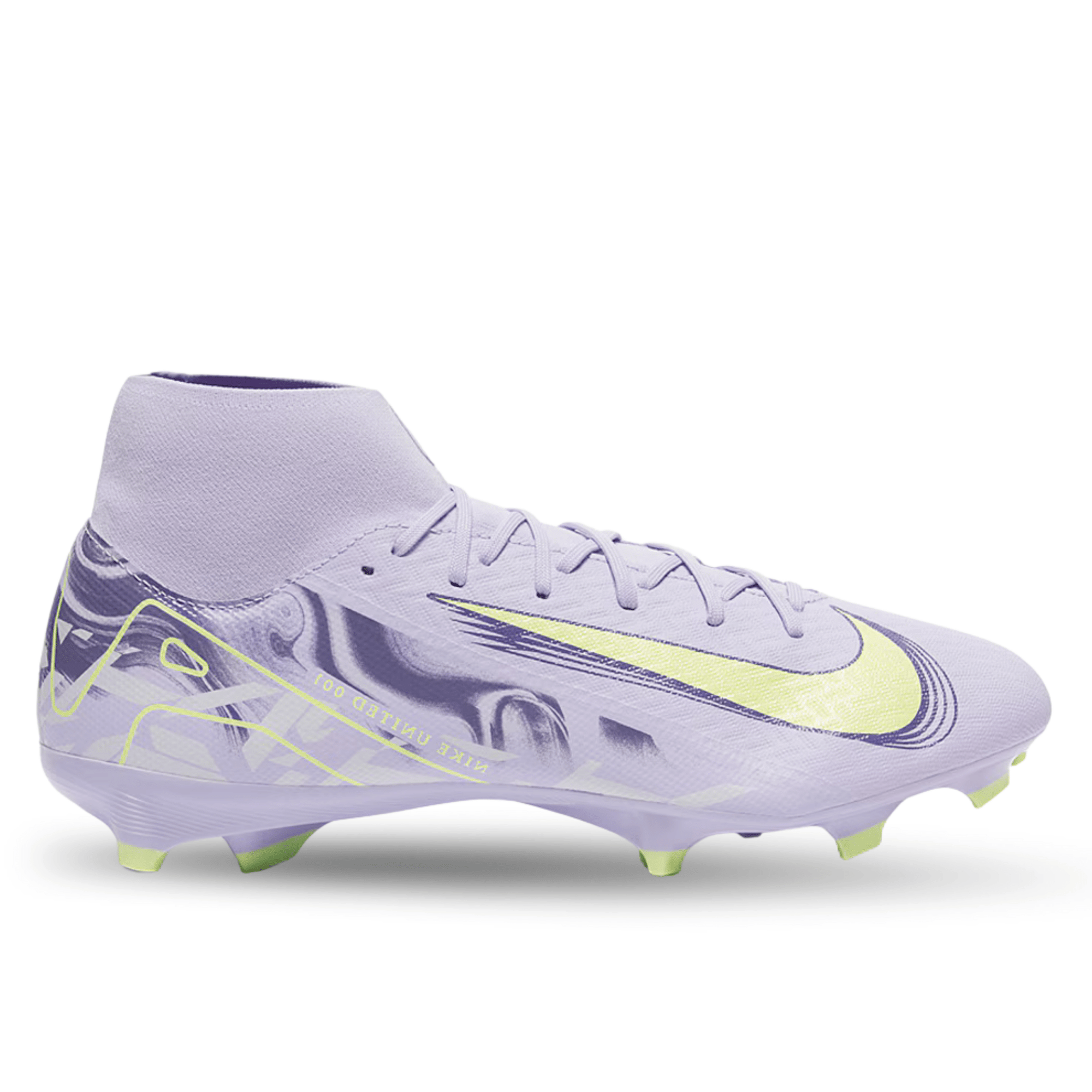 Nike United Zoom Superfly Academy FG/MG Soccer Cleats (Purple Agate/Ba