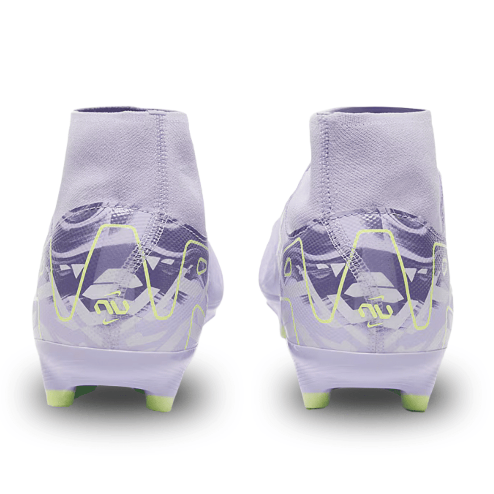 Nike United Zoom Superfly Academy FG/MG Soccer Cleats (Purple Agate/Barely Volt) | SoccerWearhouse