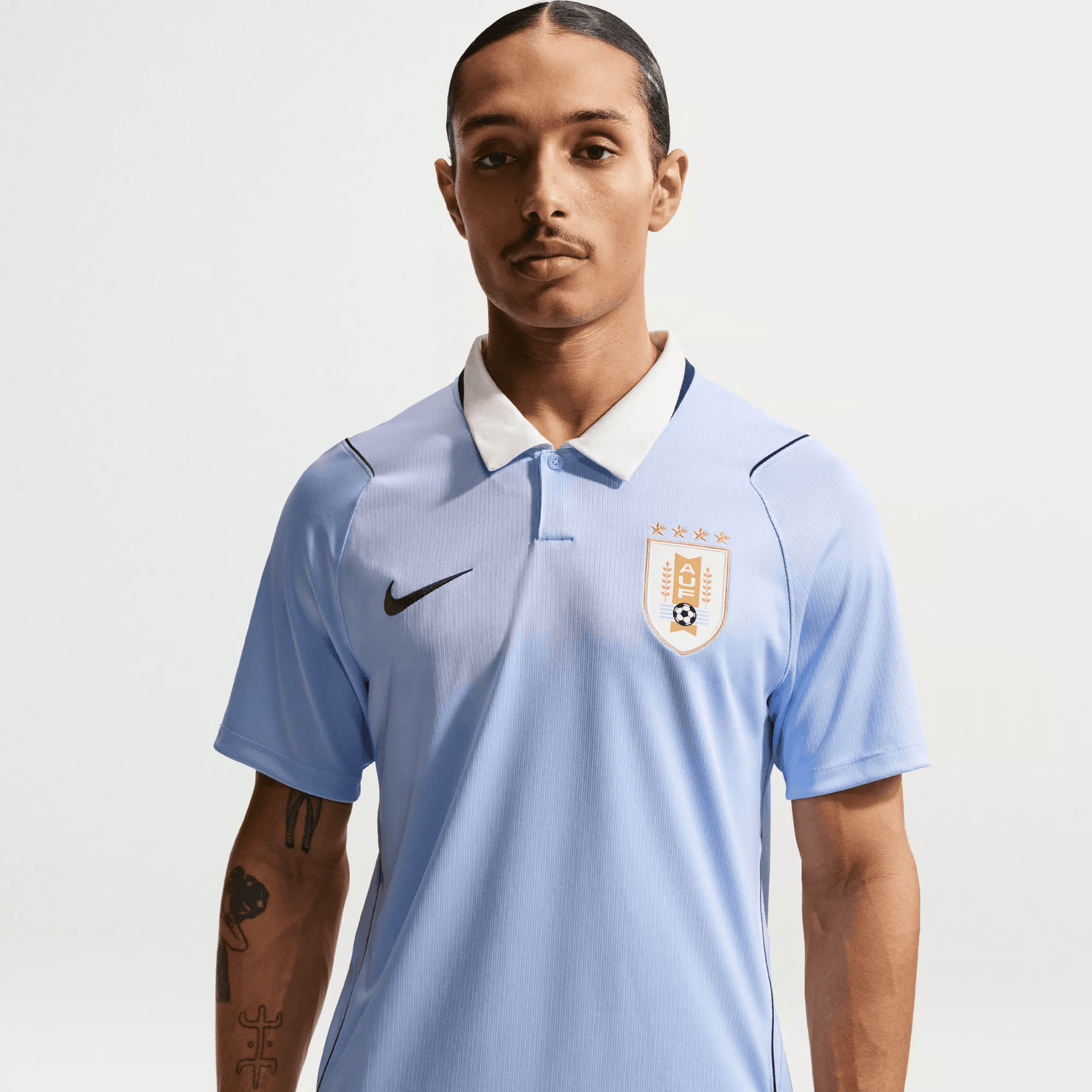 Nike Uruguay Home Jersey 2026 (Royal Tint/Obsidian) | SoccerWearhouse