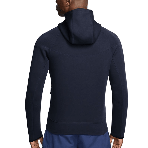 Nike USA 25/26 Tech Fleece Windrunner Jacket (Obsidian/Challenge Red) | SoccerWearhouse