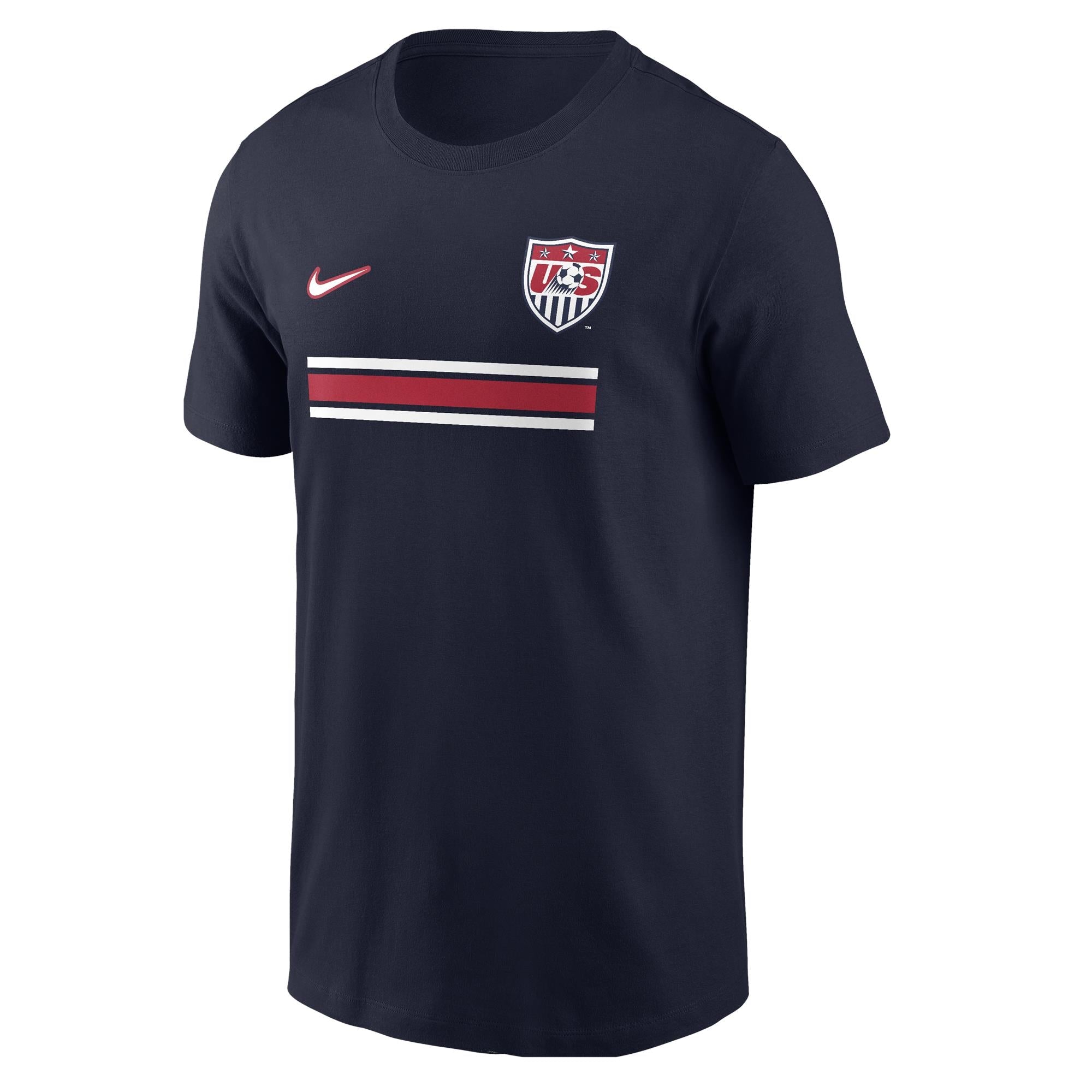 Nike USA Vintage Stripe T-Shirt (Navy)