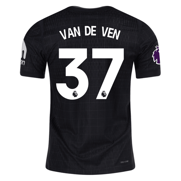 Nike Van de ven Tottenham Hotspur Authentic Away Jersey 25/26 w/ EPL P