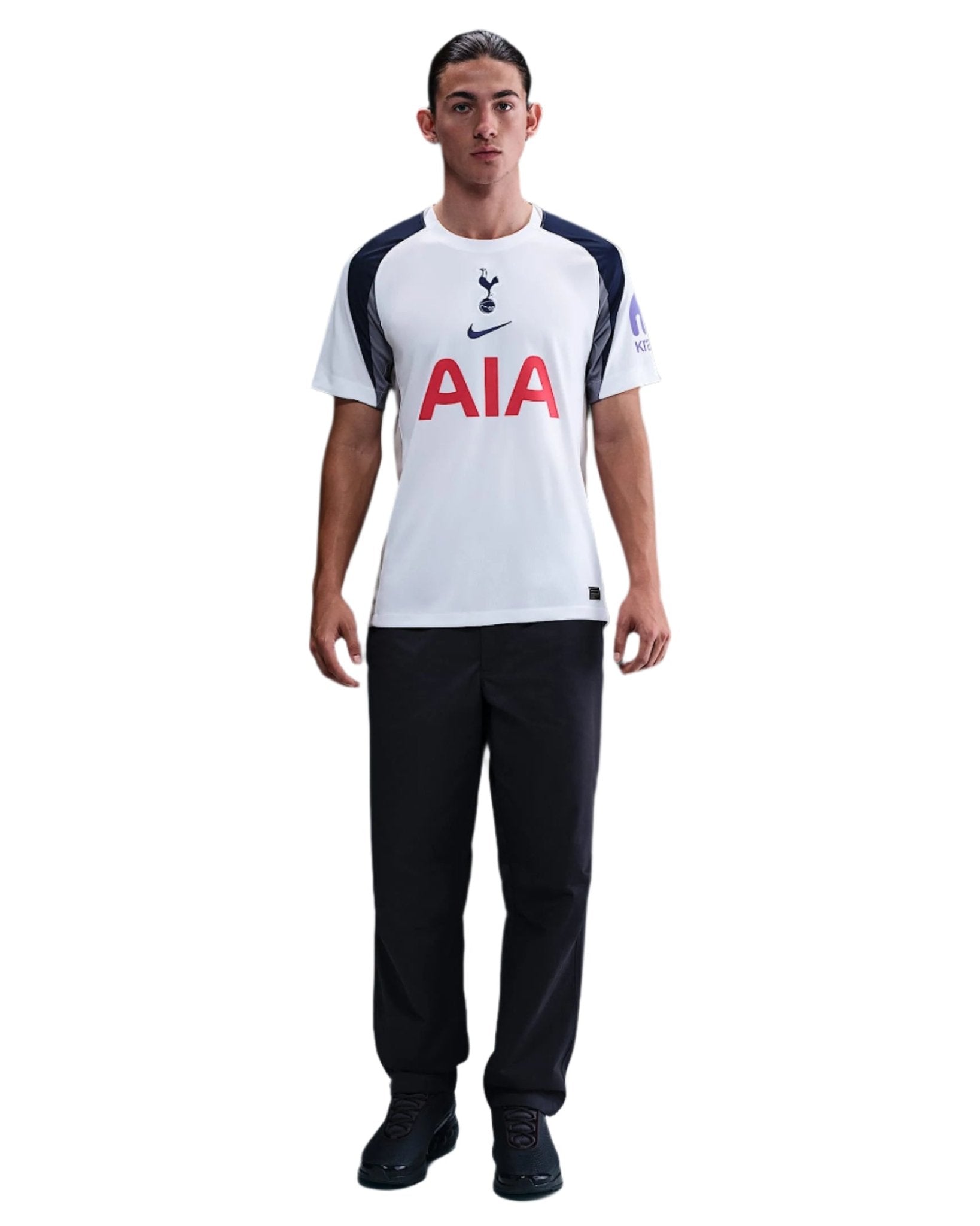 Nike Bergvall Tottenham Hotspurs Home Jersey w/ EPL + No Room For Raci