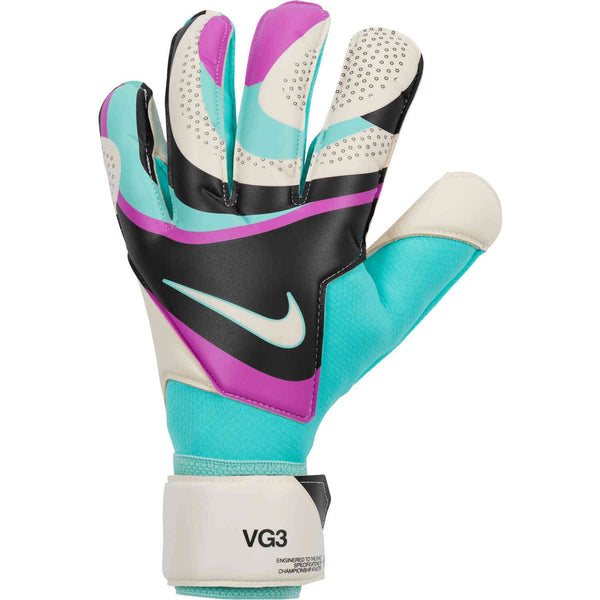 ウェア NIKE GK VAPOR GRIP3 Nike Vapor Grip3 Goalkeeper Gloves (Black/Hyper Turq/Rush Fuschia/Whit