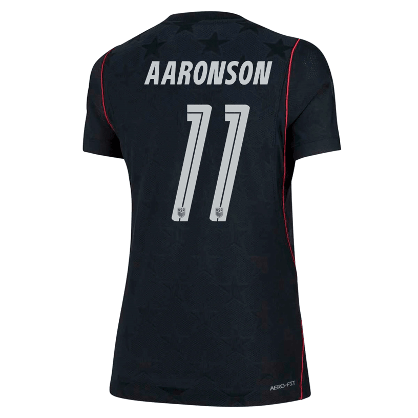 Nike Women’s Aaronson United States Match Authentic Away Jersey 2026 (Dark Obsidian/Pure Platinum) | SoccerWearhouse
