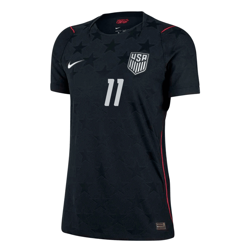 Nike Women’s Aaronson United States Match Authentic Away Jersey 2026 (Dark Obsidian/Pure Platinum) | SoccerWearhouse