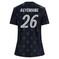 Nike Women’s Agyemang United States Away Stadium Jersey 2026 (Dark Obsidian/Pure Platinum)