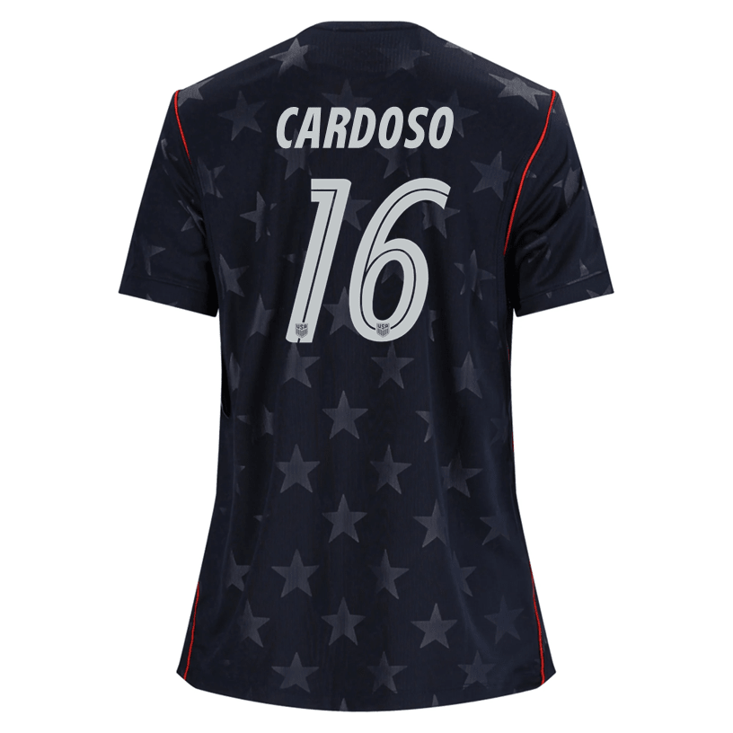 Nike Women’s Cardoso United States Away Stadium Jersey 2026 (Dark Obsidian/Pure Platinum) | SoccerWearhouse