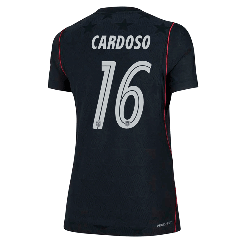 Nike Women’s Cardoso United States Match Authentic Away Jersey 2026 (Dark Obsidian/Pure Platinum) | SoccerWearhouse