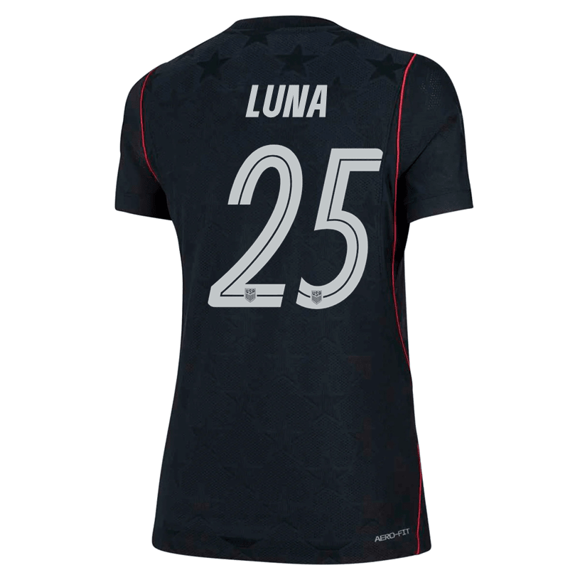 Nike Women’s Luna United States Match Authentic Away Jersey 2026 (Dark Obsidian/Pure Platinum) | SoccerWearhouse