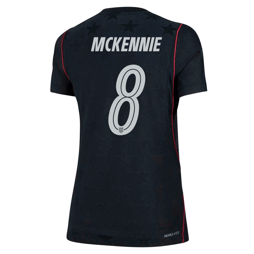 Nike Women’s Mckennie United States Match Authentic Away Jersey 2026 (Dark Obsidian/Pure Platinum) | SoccerWearhouse