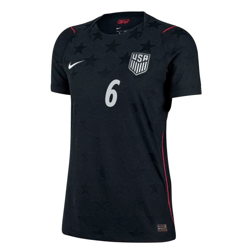 Nike Women’s Musah United States Match Authentic Away Jersey 2026 (Dark Obsidian/Pure Platinum) | SoccerWearhouse