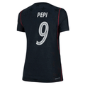 Nike Women’s Pepi United States Match Authentic Away Jersey 2026 (Dark Obsidian/Pure Platinum)