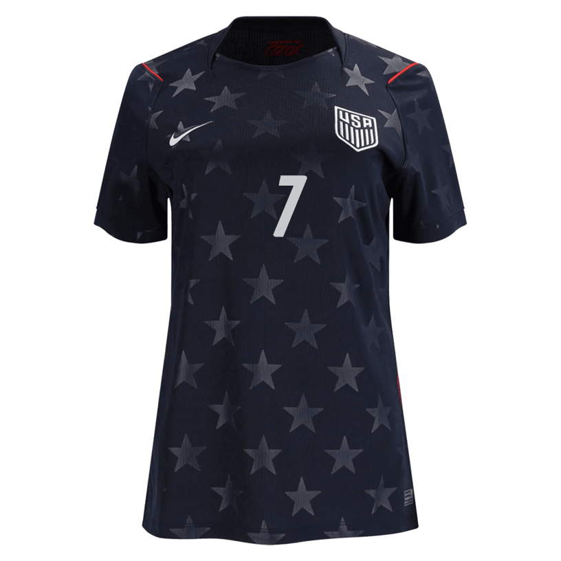 Nike Women’s Reyna United States Away Stadium Jersey 2026 (Dark Obsidian/Pure Platinum) | SoccerWearhouse